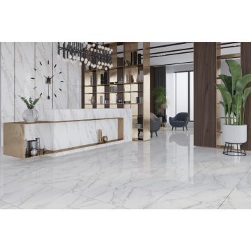 Керамогранит Belleza (Беллеза) ректификат Attica White F P R Full Lappato 1 60х60 см, лаппатированный (MFW30F35910G)