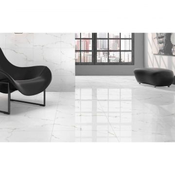 Керамогранит Belleza Bianco Carrara белый 60х60 см (00-00000148)