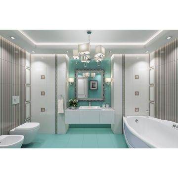 Бордюр Ceramique Imperiale (Керамика Империале) Золотой бирюзовый 20х25 см (05-01-1-93-03-71-909-0)