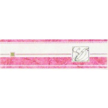 Бордюр Golden Tile Александрия розовый 5х20 см