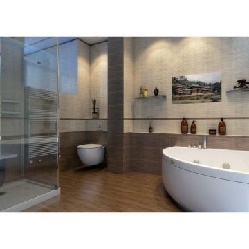 Декор Golden Tile (Голден Тайл) 1 Бамбук бежевый 25х40 см (Н71311)