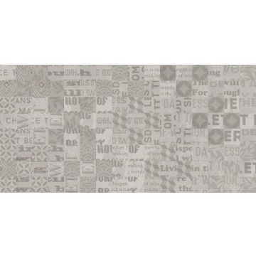 Плитка настенная Golden Tile (Голден Тайл) Abba Patchwork mix серый 30х60 см (652561)