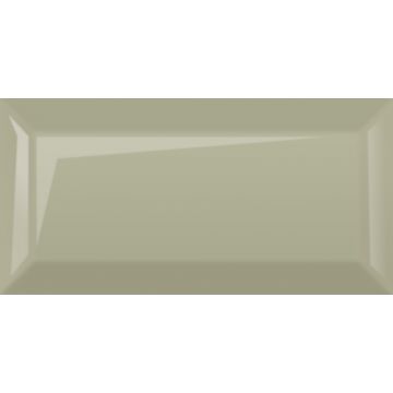 Плитка настенная Golden Tile (Голден Тайл) Metrotiles Оливковый грань 10х20 см (46R061)