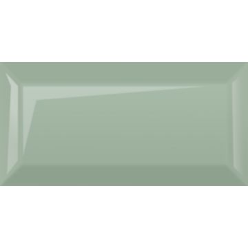 Плитка настенная Golden Tile (Голден Тайл) Metrotiles Салатовый грань 10х20 см (46Д051)