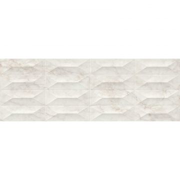 Плитка Marazzi (Марацци) Marbleplay Calacatta Struttura Gem 3D Rett. 30х90 см (M4PE)