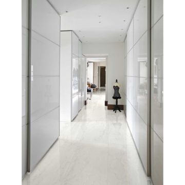 Плитка Marazzi (Марацци) Marbleplay Calacatta Struttura Gem 3D Rett. 30х90 см (M4PE)