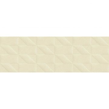 Плитка Marazzi (Марацци) Outfit Ivory Struttura Tetris 3D 25x76 см (M12E)