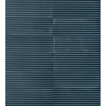 Керамогранит Marazzi (Марацци) Rice Blu Strutt. Pleat 3D Lux 7,5х20 см (M96L)
