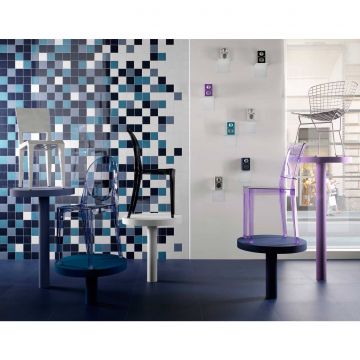 Плитка Marazzi (Марацци) Sistem C Citta Nero (DAKAR) 10х10 см (MEHE)