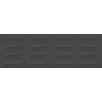 Плитка Marazzi (Марацци) Colorplay Anthracite Struttura Cabochon 3D Rett. 30х90 см (M4KV)
