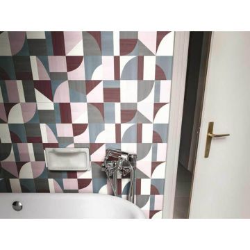 Плитка Marazzi (Марацци) Eclettica Anthracite Struttura Wave 3D 40x120 см (M1AG)