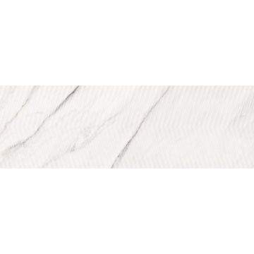 Плитка Meissen (Мейсен) Carrara Chic рельеф шеврон белый 29х89 см (O-CCH-WTA052)
