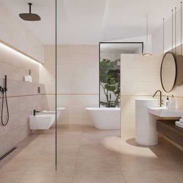 Керамогранит Meissen (Мейсен) Arego Touch светло-серый 59,3х59,3 см (O-AGT-GGC523)