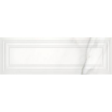Плитка Meissen Gatsby рельеф белый 25х75 см (GTU052D)
