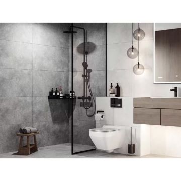 Керамогранит Meissen Ideal светло-серый ректификат 44,8х89,8 см (16666)