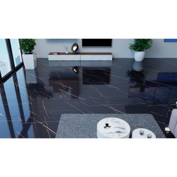 Керамогранит Azario (Азарио) Shadow Dark High Glossy 60х120 см, глянцевый (F3120821120HG)