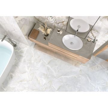 Керамогранит LCM (ЛКМ) Talisman Onyx Gris полированный 60х120 см (60120TLN02P)