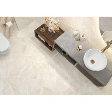 Керамогранит LCM (ЛКМ) Talisman Onyx Crema полированный 60х120 см (60120TLN01P)