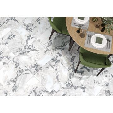 Керамогранит LCM (ЛКМ) Karibib Fantasy полированный 60х120 см (60120KFA05P)