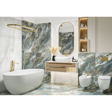 Керамогранит LCM (ЛКМ) Columbia Jungle полированный 60х120 см (60120CLU31P)