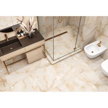 Керамогранит LCM Moonstone Gold полированный 600х600х8 мм 6060MOS21P