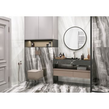 Керамогранит LCM Barcelo Black полированный 600х600х8 мм 6060BAL99P