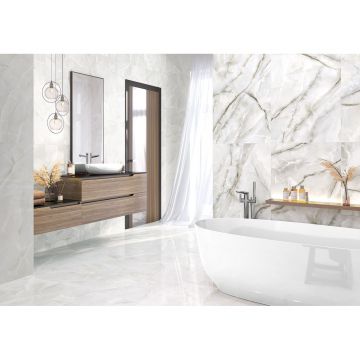 Керамогранит LCM (ЛКМ) Onyx Royal Grey полированный 60х60 см (6060ORO11P)