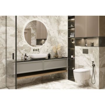 Керамогранит LCM (ЛКМ) Luxury Brown полированный 60х120 см (60120LBR11P)