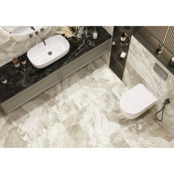 Керамогранит LCM (ЛКМ) Luxury Brown полированный 60х120 см (60120LBR11P)