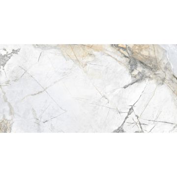 Керамогранит LCM (ЛКМ) Skyros Silver полированный 60х120 см (60120SKY25P)