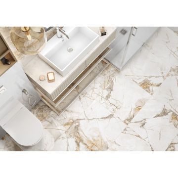 Керамогранит LCM Skyros Gold полированный 600х600х8 мм 6060SKY21P