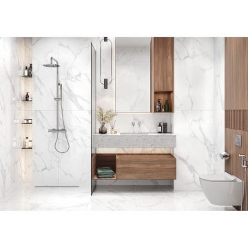 Керамогранит LCM Dallas Silver полированный 600х1200х7 мм 60120DLL15P