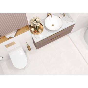 Керамогранит LCM (ЛКМ) Ice Onyx Rosy полированный 60х120 см (60120ICO02P)