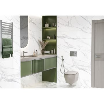 Керамогранит LCM Calacatta Montreal полированный 600х1200х7 мм 60120CLM15P