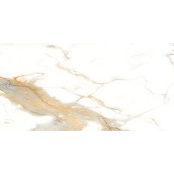 Керамогранит LCM (ЛКМ) Statuario Infinito White полированный 60х120 см (60120STI00P)