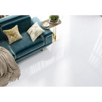 Керамогранит LCM (ЛКМ) Domines Super White полированный 60х120 см (60120DMI00P)