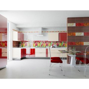 Декор Cerrol Syntia Rose 3 20х50 см