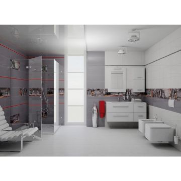 Бордюр Cerrol (Керрол) Fibra czerwona listwa szklana 2,3х60 см