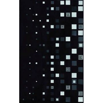Декор Cerrol Kwant czarny 25х40 см