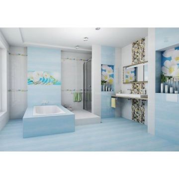 Бордюр Cerrol Blue garden 6х60 см