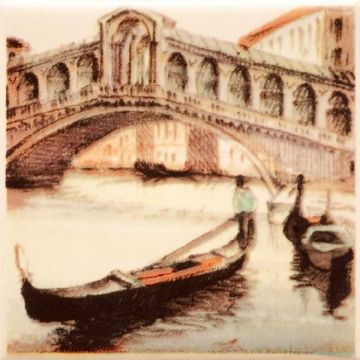 Декор Атем (Atem) Parma City Bridge 2 10х10 см