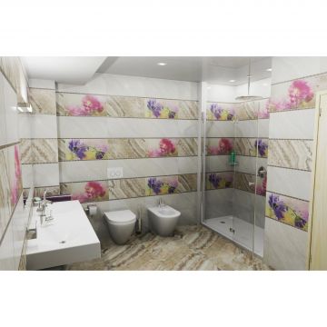 Бордюр Атем Reale Roza Bt 14,0х59,5 см