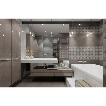 Бордюр Атем (Atem) Silk Oduvan Розовый Pn 27,5х7 см