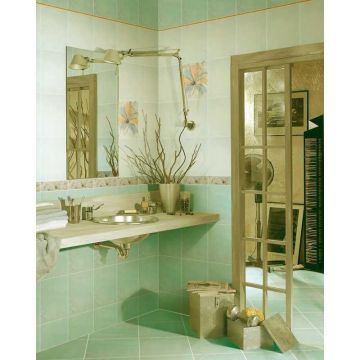 Декор Атем Aleхa зелёный GN 27,5х40 см