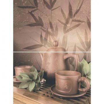 Панно Дельта Керамика (Delta Ceramica) Tea ceremony P2D175 30х40 см компл.