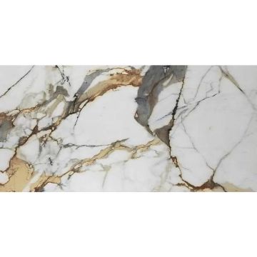 Керамогранит Etili Seramik (Этили Серамик) Vega Gold Polished Rec. 60х120 см, ректификат (ETI80554)