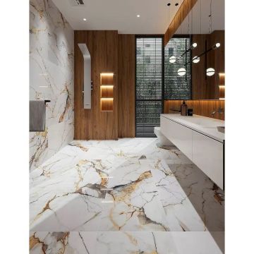 Керамогранит Etili Seramik (Этили Серамик) Vega Gold Polished Rec. 60х120 см, ректификат (ETI80554)