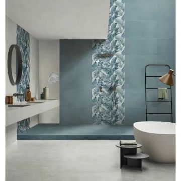 Керамогранит La Fenice (Ля Фениц) Touch Evo Dec. Tropical Blue Rett 60х120 см (12TVDEC04)