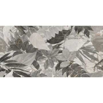 Керамогранит La Fenice Genesis Decoro (Декоро) Flora Cold Ret 60х120 см, 12GNDEC02R