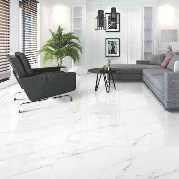 Керамогранит Art Ceramic Cezer White 60x60 см Glossy